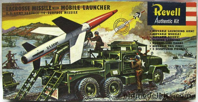 Revell 1/40 Lacrosse Missile with Mobile Launcher - 'S' Issue, H1816-169 plastic model kit